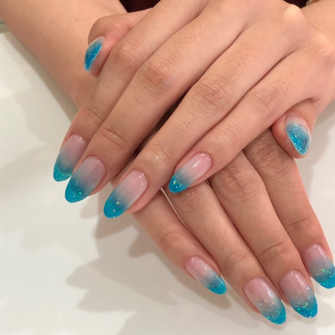 春 夏 ハンド グラデーション ラメ Calla Nailのネイルデザイン No ネイルブック