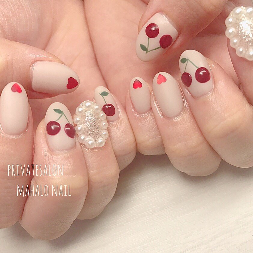 春 夏 オールシーズン デート ハンド Mahalo Nailのネイルデザイン No ネイルブック