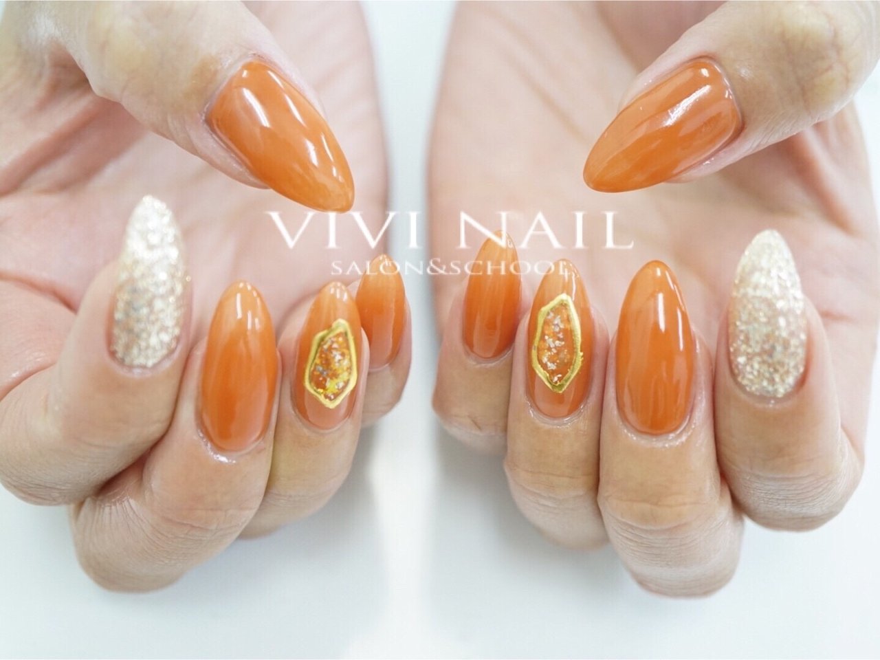 夏 オールシーズン デート 女子会 ハンド Vivi Nail Eyelashのネイルデザイン No ネイルブック