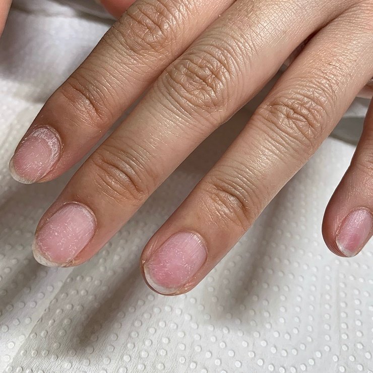 オールシーズン オフィス ハンド シンプル マット Rimie Nailのネイルデザイン No ネイルブック