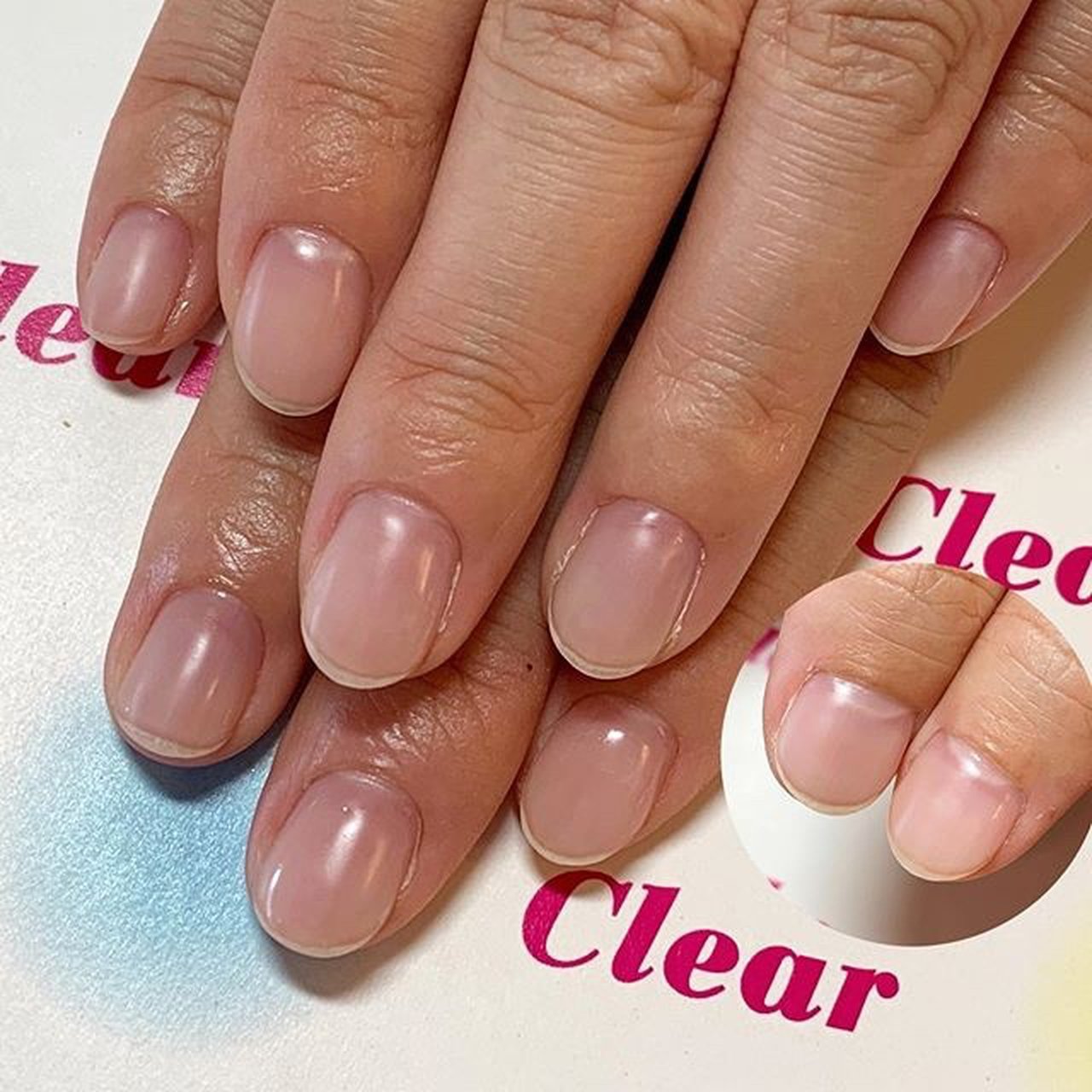 春 夏 オールシーズン オフィス ハンド ネイルサロンclearのネイルデザイン No ネイルブック