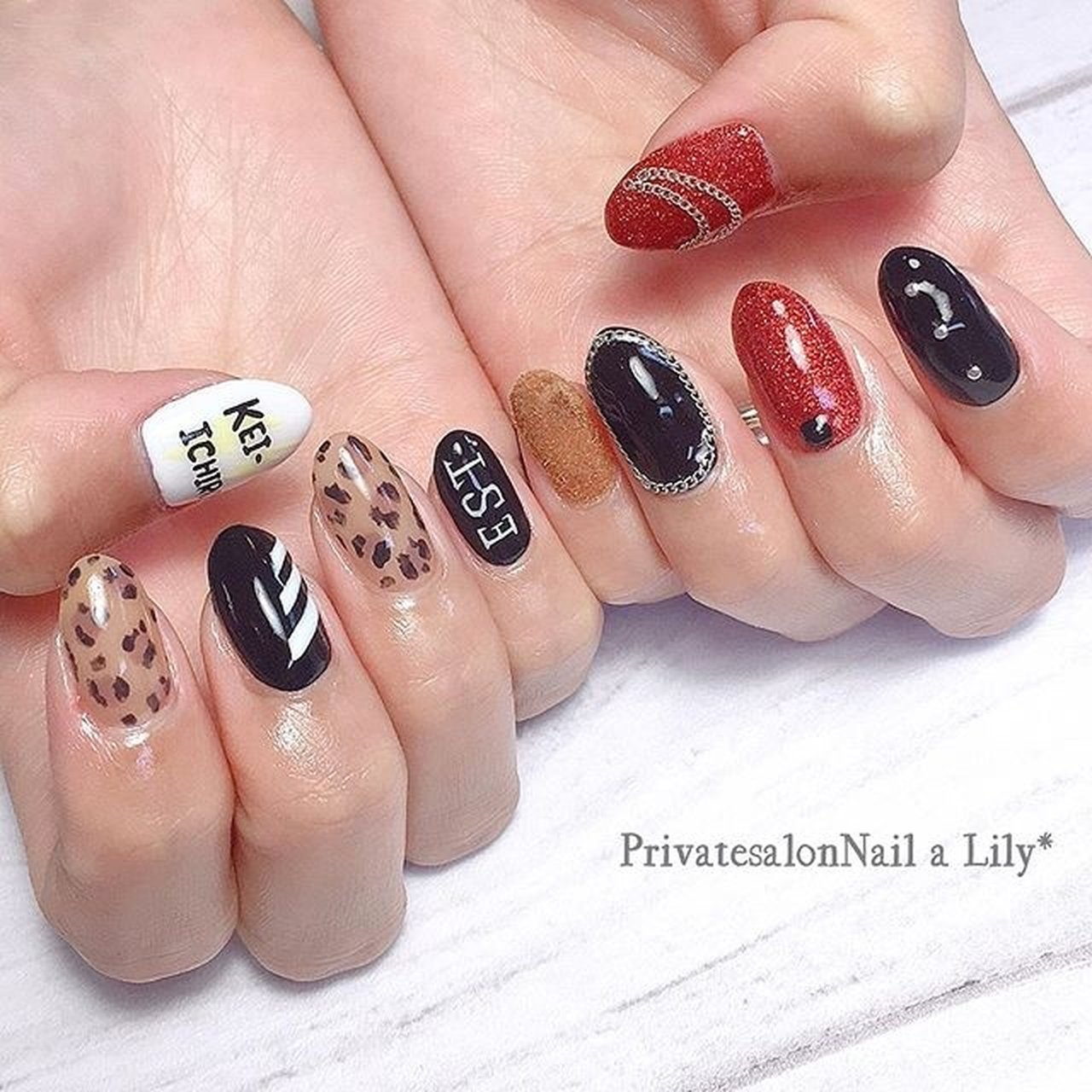 夏 ライブ ハンド Nailalily ネイルアリリー Akiのネイルデザイン No ネイルブック