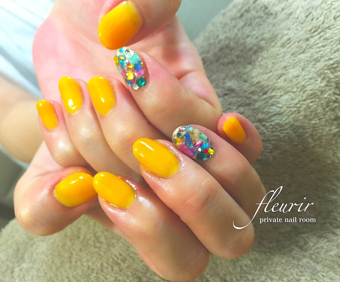 夏 旅行 梅雨 海 ハンド Nailsakiのネイルデザイン No ネイルブック