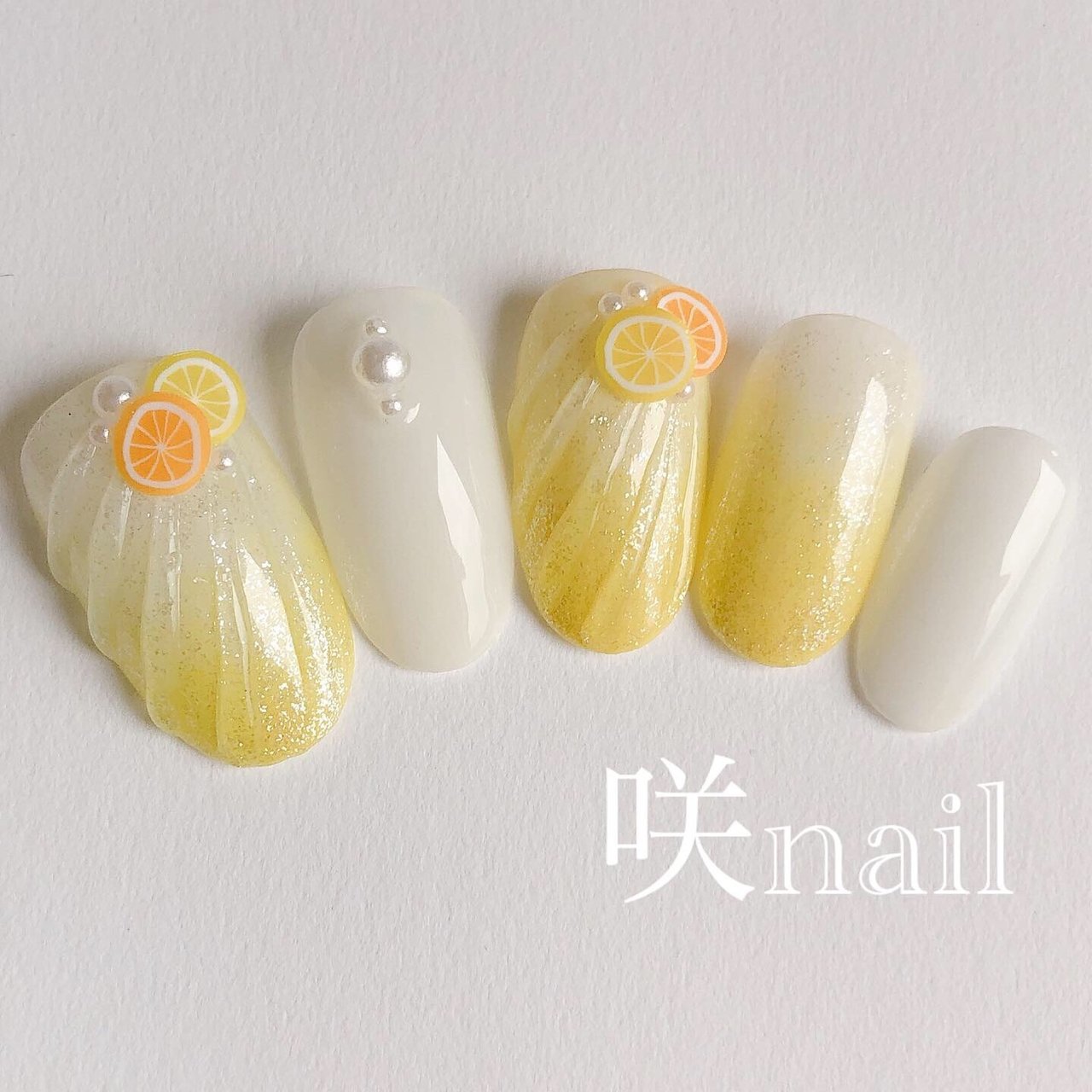 夏 海 リゾート 女子会 ハンド 咲nail サキネイル のネイルデザイン No ネイルブック