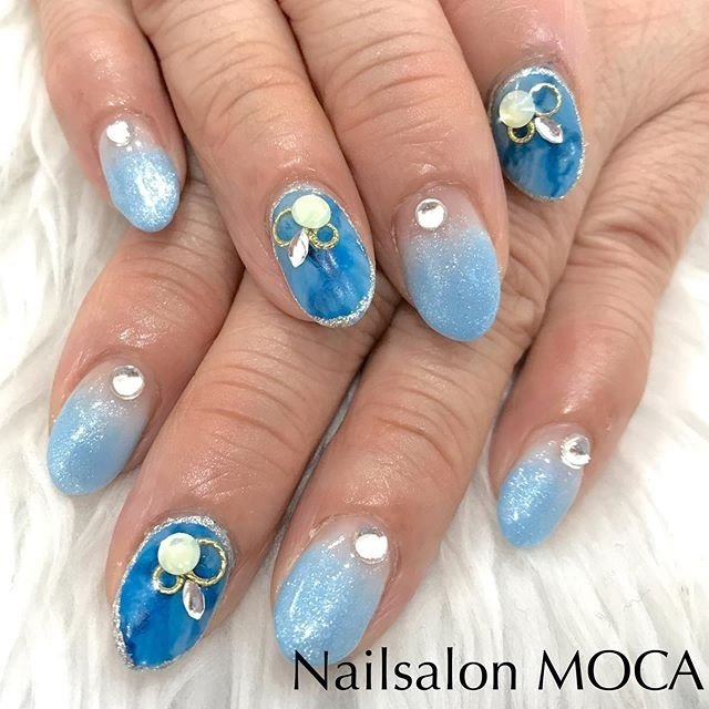 春 夏 海 リゾート ハンド Nail Salon Mocaのネイルデザイン No ネイルブック