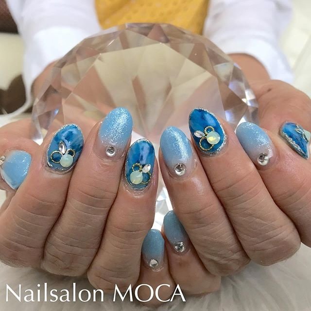 春 夏 海 リゾート ハンド Nail Salon Mocaのネイルデザイン No ネイルブック