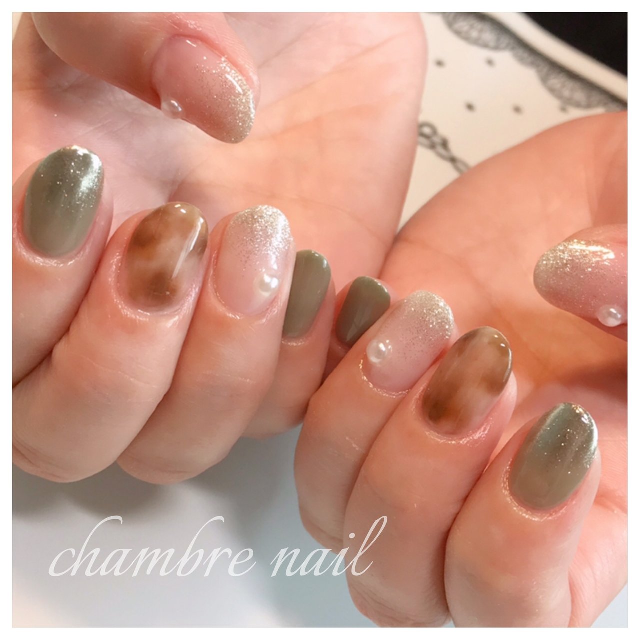 夏 リゾート オフィス 女子会 ハンド Chambre Nailのネイルデザイン No 4304537 ネイルブック