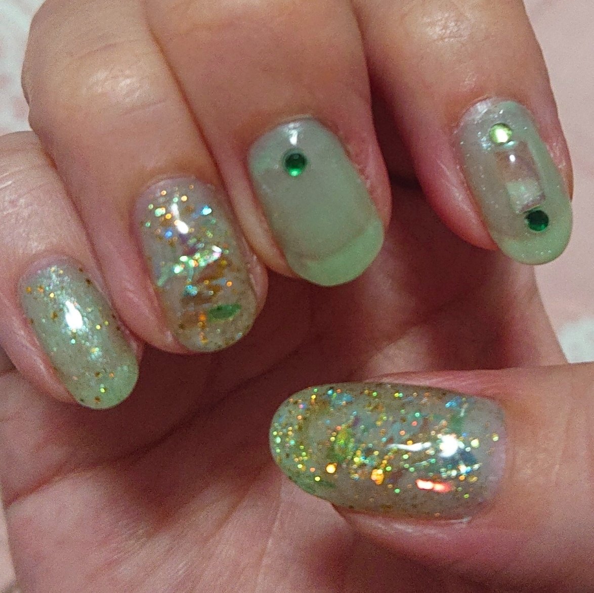 夏 旅行 海 ハンド ホログラム 坂本麻美のネイルデザイン No ネイルブック