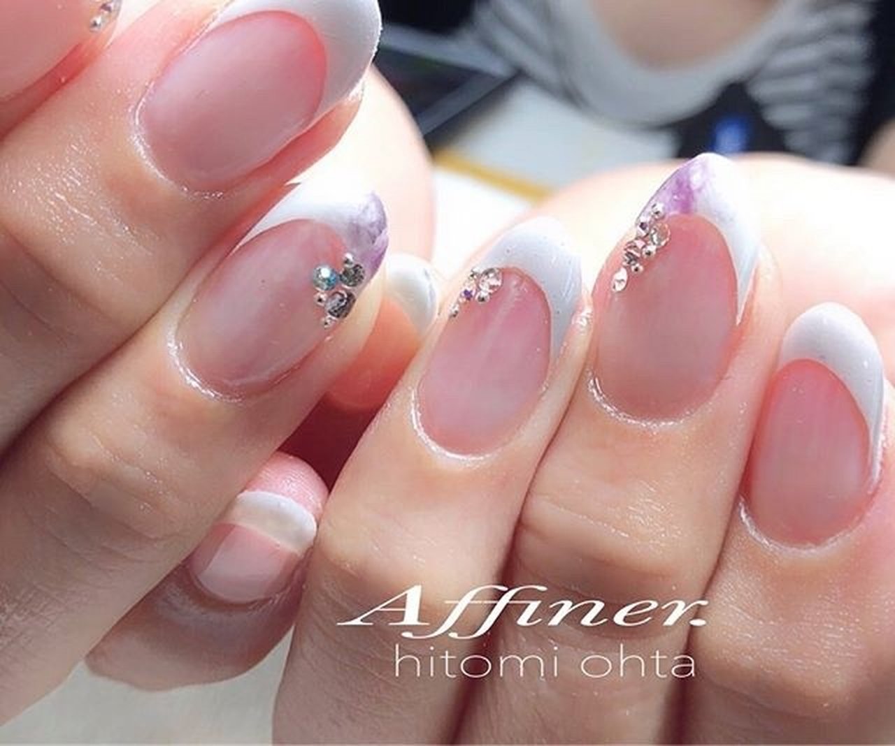 春 夏 ハンド シンプル フレンチ ｔａｉ Nail Eyelashのネイルデザイン No ネイルブック