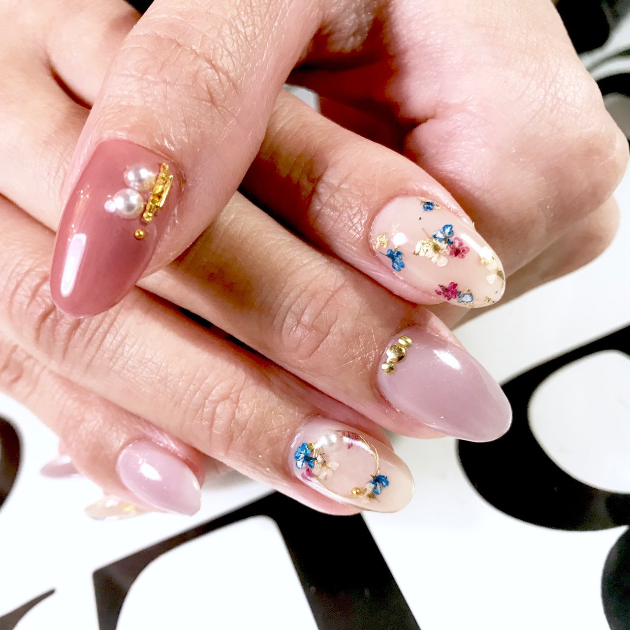 春 秋 入学式 オフィス ハンド Nail Salon Paint 吉祥寺のネイルデザイン No ネイルブック