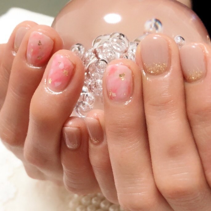 春 夏 秋 オールシーズン ハンド Chie Nailチエネイルのネイルデザイン No ネイルブック