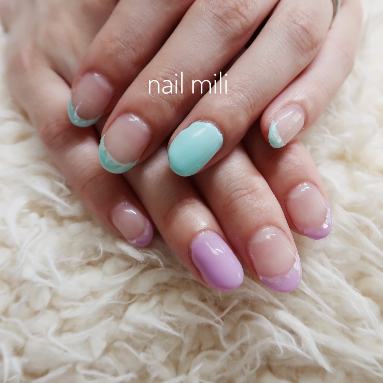 春 夏 スポーツ 女子会 ハンド Nail Miliのネイルデザイン No ネイルブック