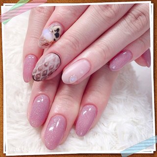 パイソン柄のネイルデザイン(36ページ目)｜ネイルブック