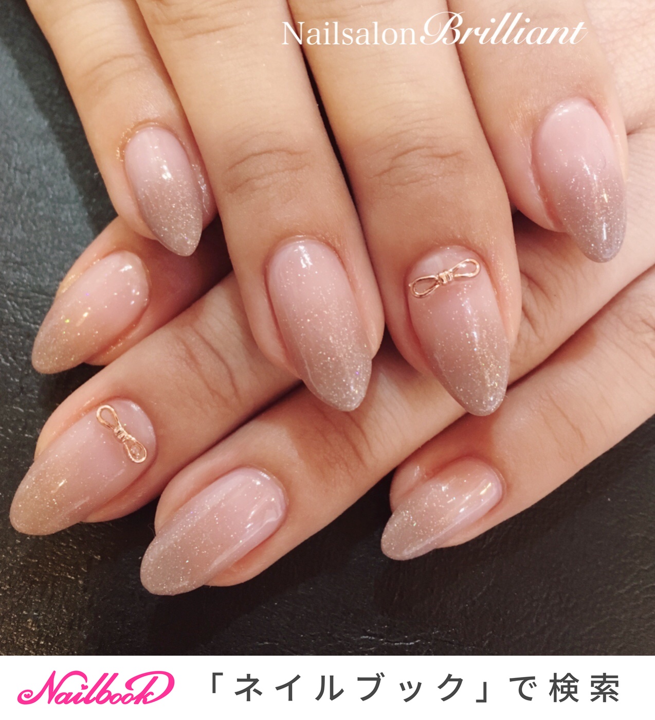 人気順 ベージュラメのネイルデザイン ネイルブック