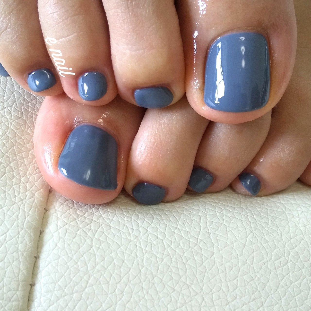 オールシーズン シンプル ワンカラー ネイビー グレー Michiruonukiのネイルデザイン No ネイルブック