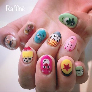 ディズニーランド35周年のネイルデザイン ネイルブック