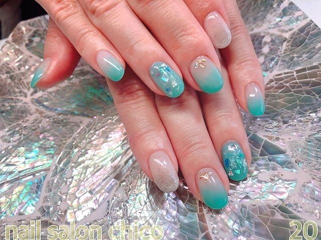 春 夏 リゾート オフィス ハンド Nail Salon Chicoのネイルデザイン No ネイルブック