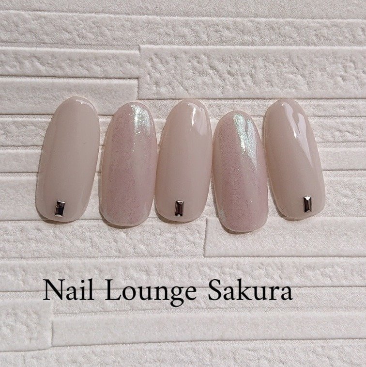 夏 オールシーズン パーティー デート シンプル Nail Lounge Sakuraのネイルデザイン No ネイルブック