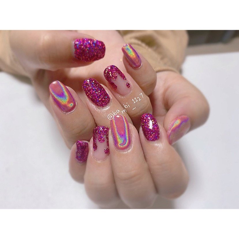 オールシーズン 海 リゾート 女子会 ハンド Bambi 1127のネイルデザイン No ネイルブック