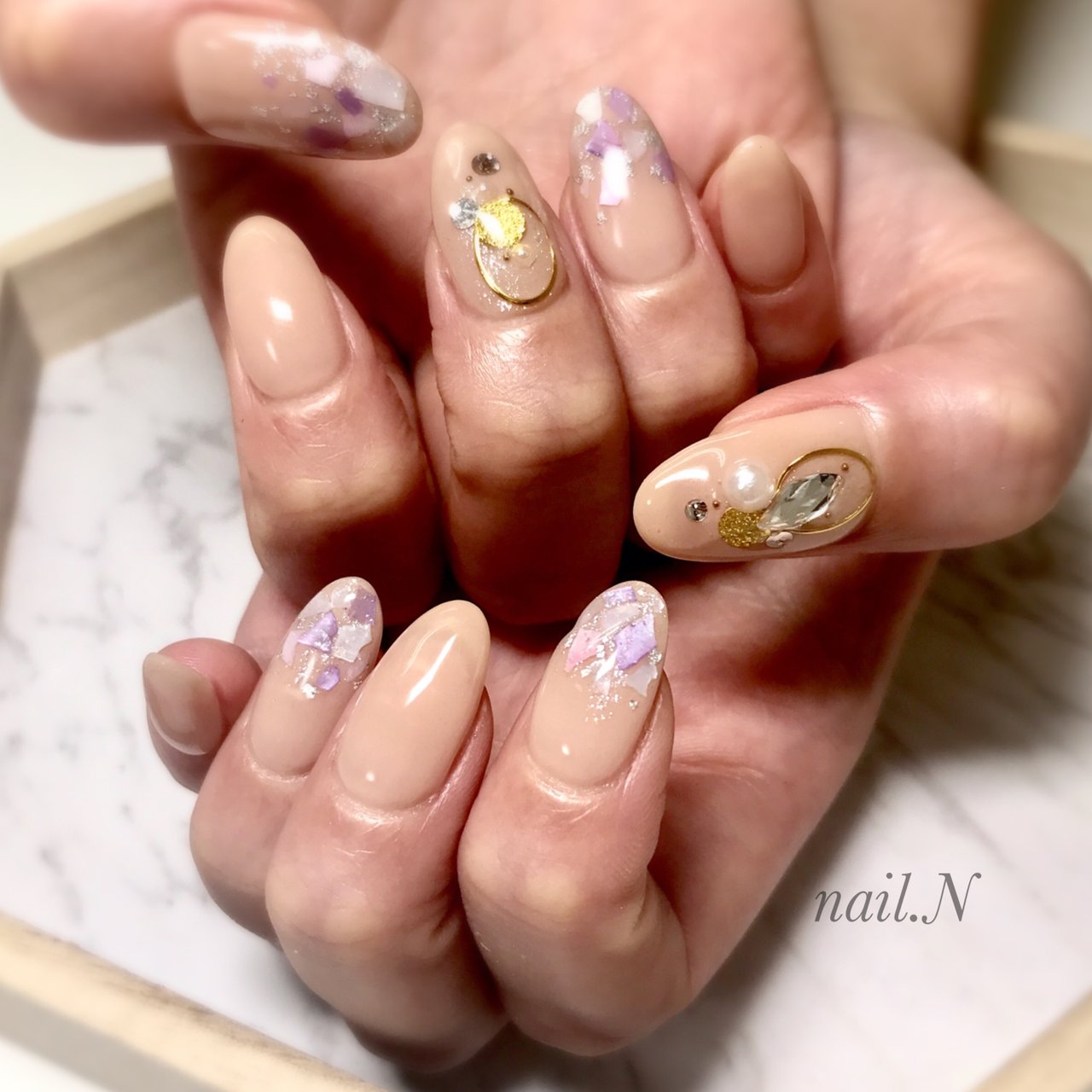 夏 オールシーズン 旅行 梅雨 ハンド Nail Nのネイルデザイン No ネイルブック