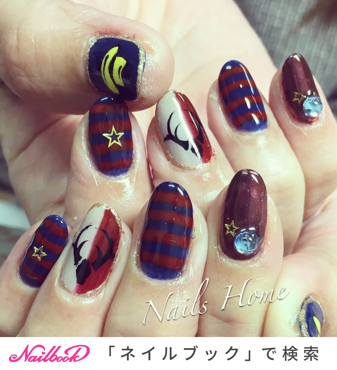 春 スポーツ 女子会 ハンド キャラクター Nail Eyelash Healのネイルデザイン No ネイルブック