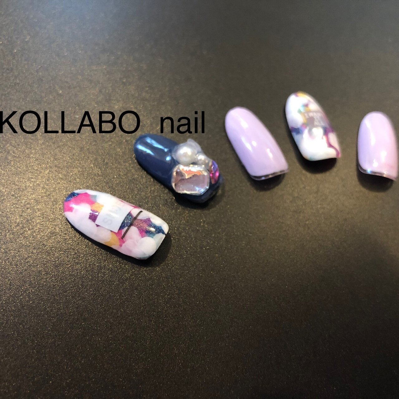 オールシーズンパーティーデート女子会シンプル Kollabo Nailの