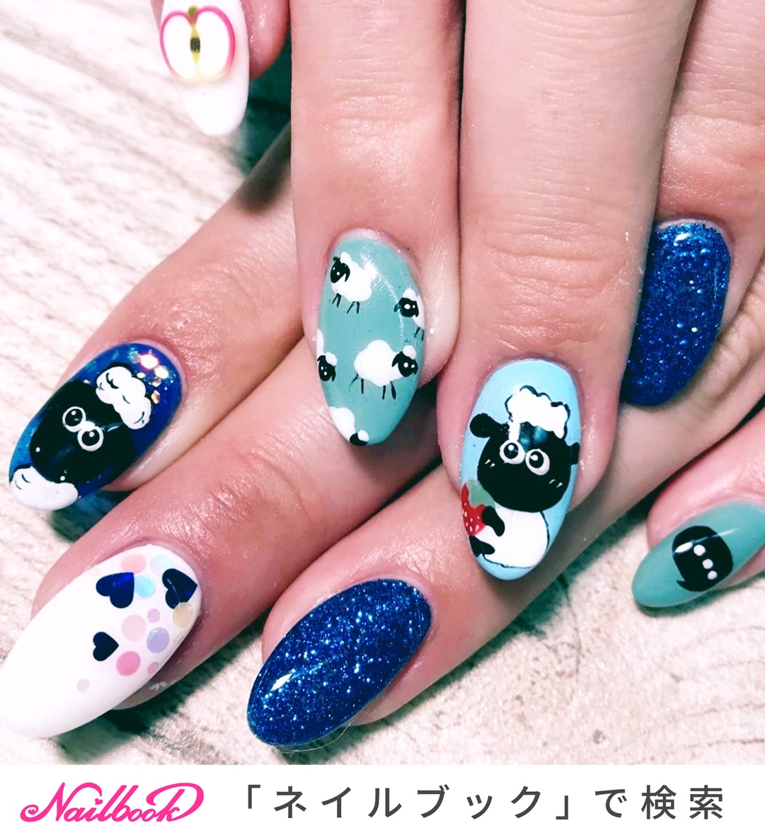 ひなのページ ネイルチップ 33e8e08355e6f8f9409fcb679f0d47