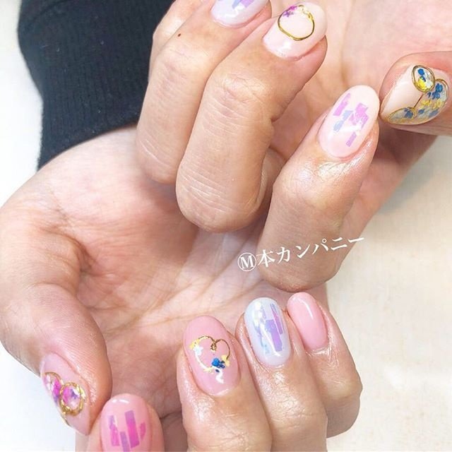 春 夏 オールシーズン 梅雨 ハンド Deco0622のネイルデザイン No ネイルブック