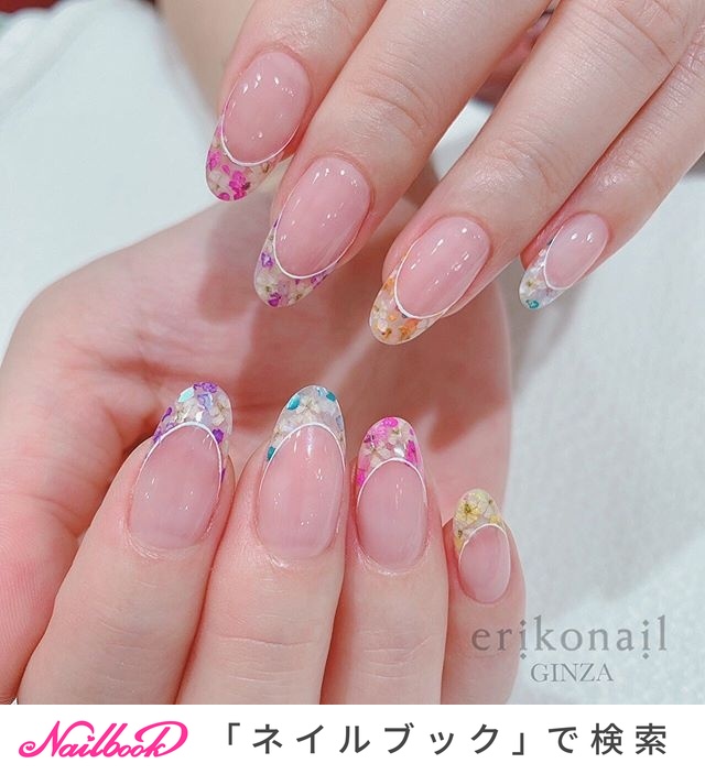 春 夏 リゾート デート ハンド Erikonail Ginzaのネイルデザイン No ネイルブック