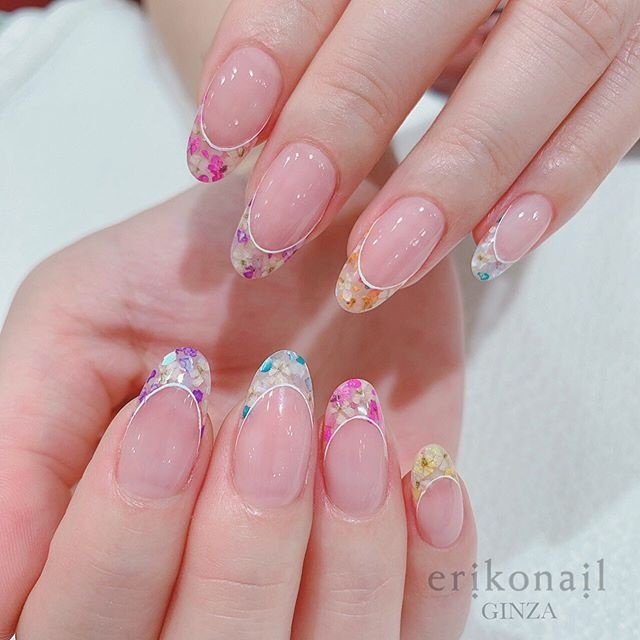 春 夏 リゾート デート ハンド Erikonail Ginzaのネイルデザイン No ネイルブック