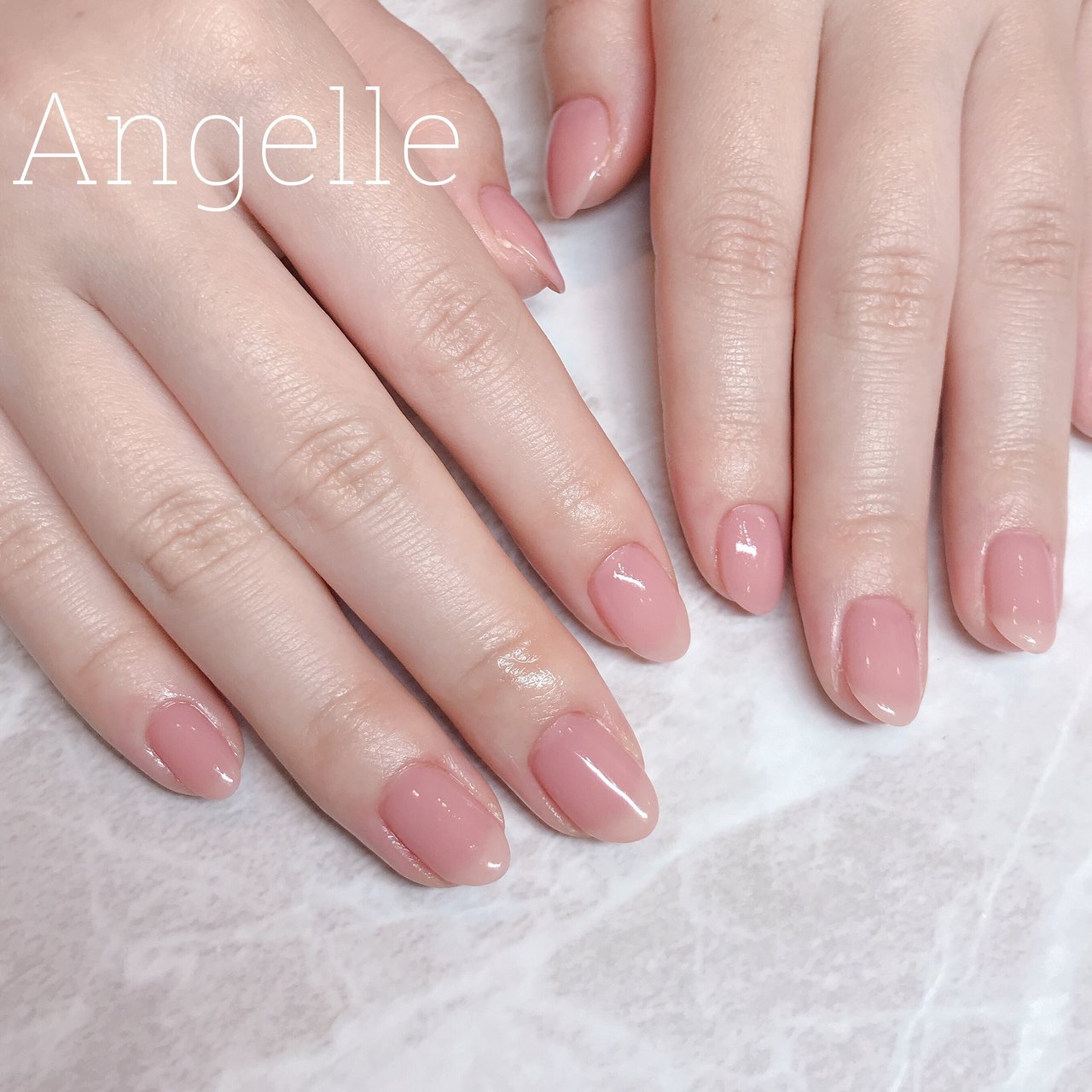 春 夏 ハンド クリア ベージュ Nailsalonangelleのネイルデザイン No ネイルブック