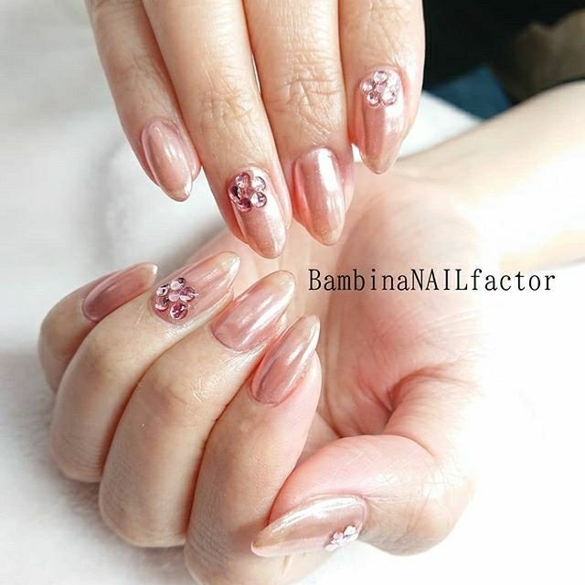 ミラー Bambinanailfactorkiyokoのネイルデザイン No ネイルブック