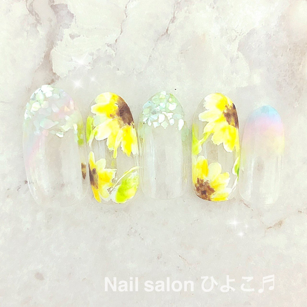 春/夏/旅行/梅雨/ハンド - Nail salon ひよこ♬のネイルデザイン[No