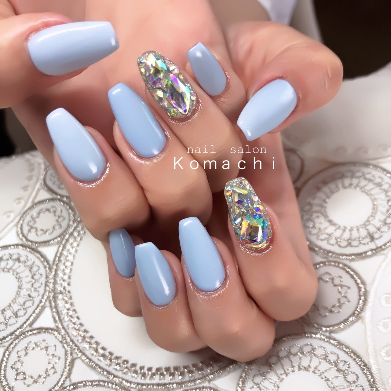 春 夏 冬 ハンド ワンカラー Nailsalon Komachiのネイルデザイン No ネイルブック