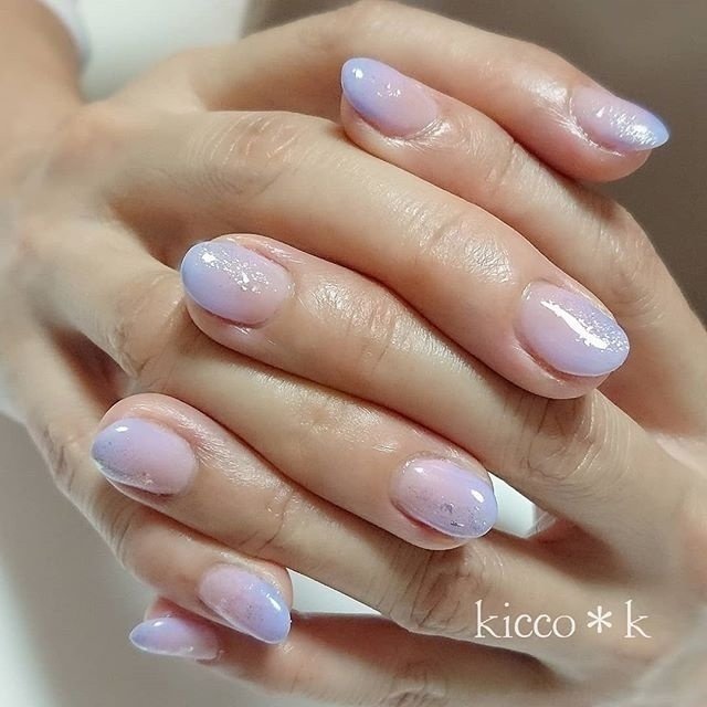 春 夏 梅雨 ハンド グラデーション Kicco K Nailのネイルデザイン No ネイルブック