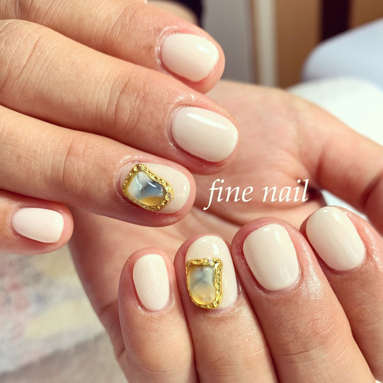 夏 オールシーズン デート 女子会 ハンド Fine Nail ファインネイル のネイルデザイン No ネイルブック