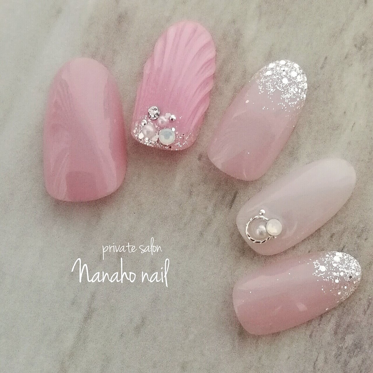 夏 リゾート デート ハンド ラメ すみようこnanaho Nail 大阪府八尾市 のネイルデザイン No ネイルブック