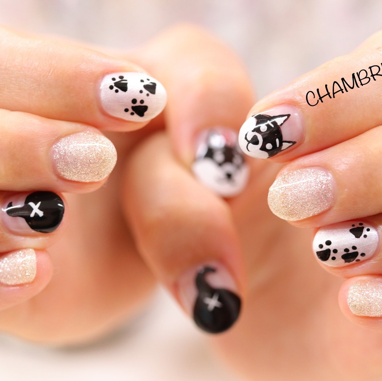 CHAMBREのネイルデザイン[No.4342932]｜ネイルブック