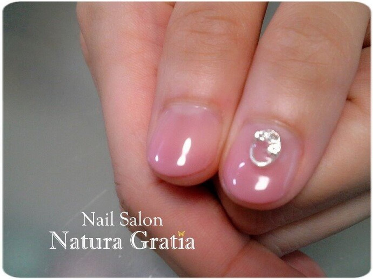 春 オフィス ブライダル ハンド シンプル Naturagratiaのネイルデザイン No ネイルブック