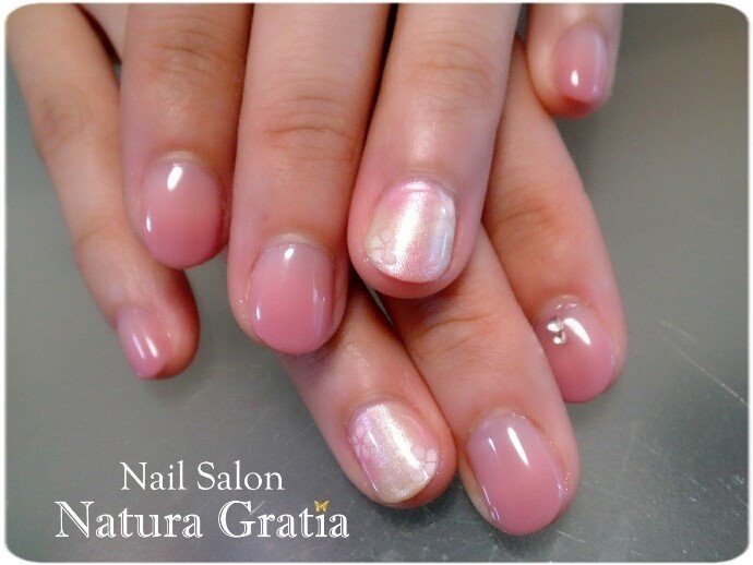 春 オフィス ブライダル ハンド シンプル Naturagratiaのネイルデザイン No ネイルブック