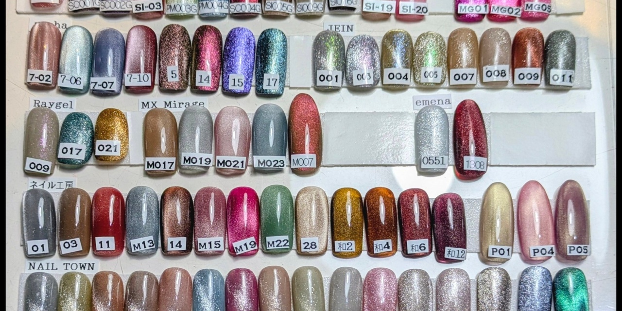 マグネットカラーチャート｜Eye Nail Designer Fujii｜ネイルブック