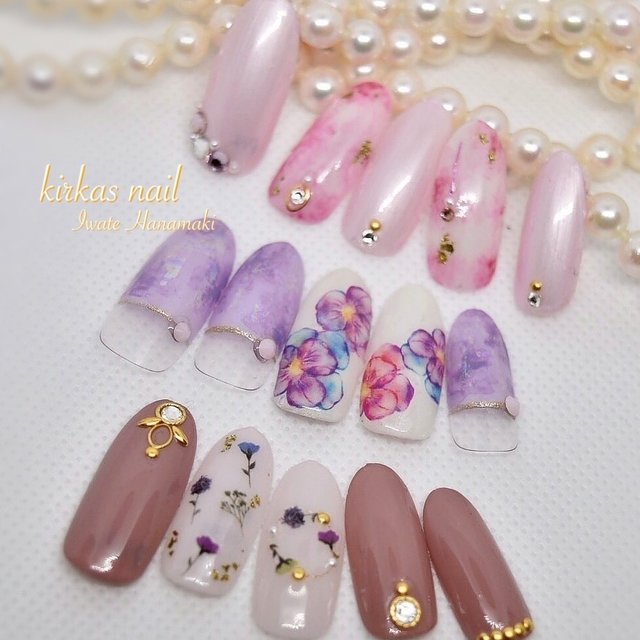 Kirkas Nail 美容所登録済 花巻のネイルサロン ネイルブック