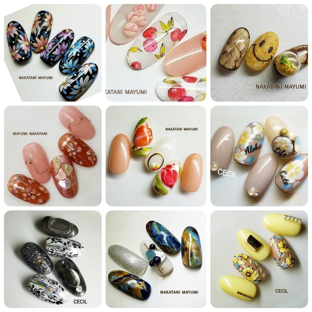 ネイルスクール サロン セシル 貝塚のネイルサロン ネイルブック