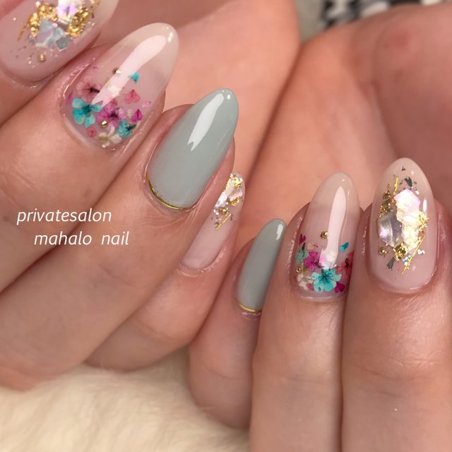 Mahalo Nail マハロネイル 小野田のネイルサロン ネイルブック