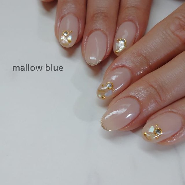 Nailsalon School Mallowblue マロウ ブルー 山形のネイルサロン ネイルブック