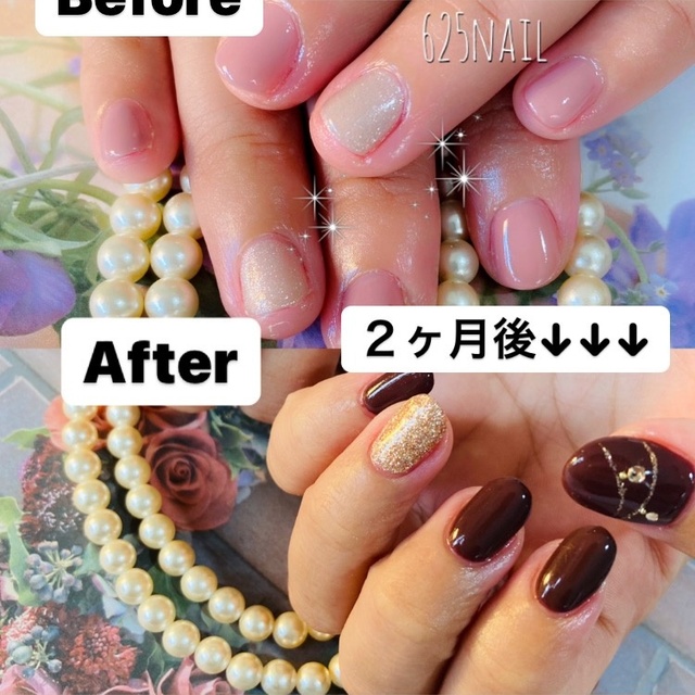 625nail〜春日市フォレストシティ白水大池公園近郊♡お洒落な