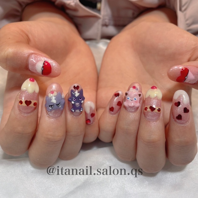 Q's nail 【痛ネイル】|鷹野橋のネイルサロン|ネイルブック Q's nail 【痛ネイル】|鷹野橋のネイルサロン|ネイルブック