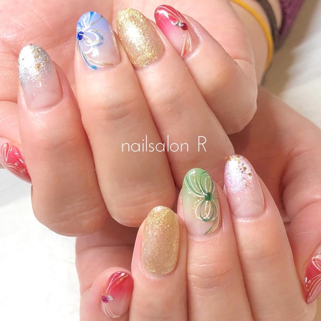nailsalonR リピ様 nailsalonR リピ様 nailsalonR リピ様 nailsalon Rのネイル