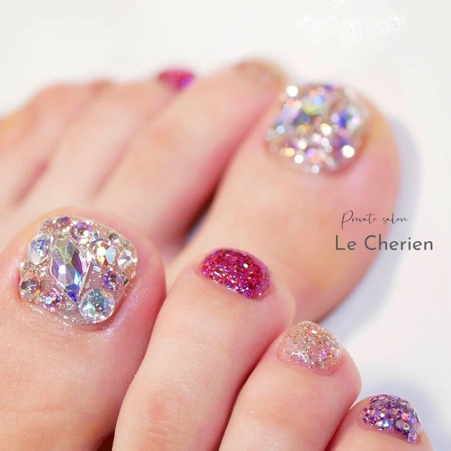 Le Cherien ☆パーツ付け放題☆｜北九州市小倉南区のネイル