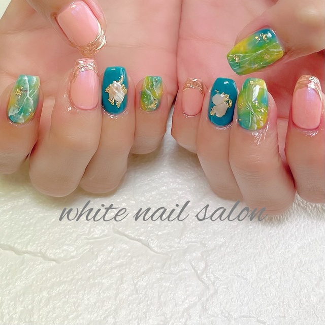 white nail salon【ホワイトネイルサロン】｜玉名のネイルサロン｜ネイルブック